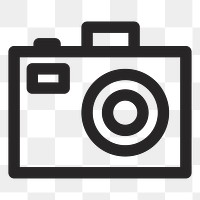 Camera   png icon, transparent background