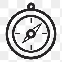 Compass   png icon, transparent background