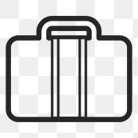 Briefcase   png icon, transparent background