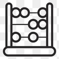 Abacus    png icon, transparent background