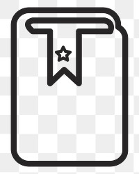 Book   png icon, transparent background