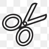 Scissors   png icon, transparent background