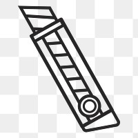 Cutter knife   png icon, transparent background