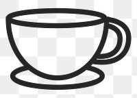 Coffee cup    png icon, transparent background