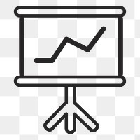 Growth graph    png icon, transparent background