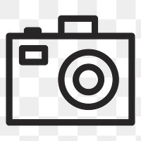 Camera   png icon, transparent background