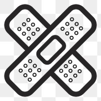 Bandage   png icon, transparent background