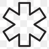 Emergency rescue   png icon, transparent background