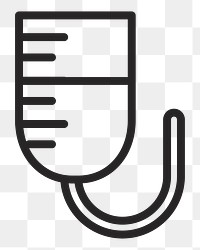 IV bag   png icon, transparent background