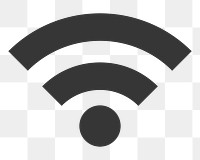 Wireless connection   png icon, transparent background