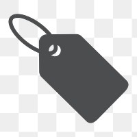 Label tag icon png,  transparent background 