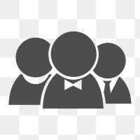 User avatar icon png,  transparent background 