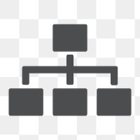 Structure icon png,  transparent background 