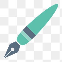 Pen icon png,  transparent background 