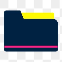 File manager icon png,  transparent background 