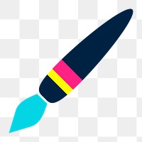 Fountain pen icon png, transparent background