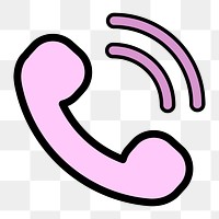 Telephone ringing icon png sitkcer.  transparent background 