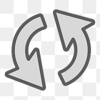 Technology png icon, transparent background