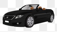 3D car png vehicle, transparent background