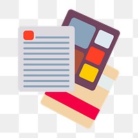 Document png icon, transparent background