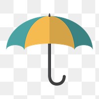 Umbrella icon png, transparent background