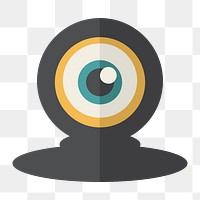 Webcam icon png,  transparent background 