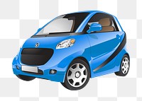 3D car png vehicle, transparent background