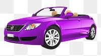 3D car png vehicle, transparent background