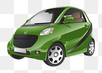 3D car png vehicle, transparent background