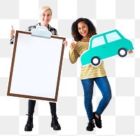 Png Women car insurance, transparent background