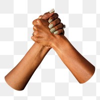 Couple png holding hands, transparent background