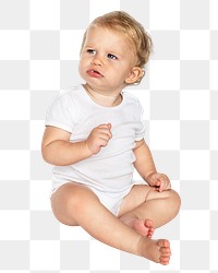 Png Baby sitting, transparent background