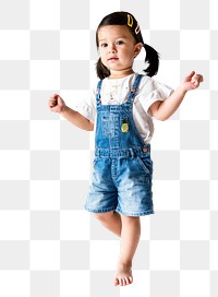 Png Girl walking, transparent background