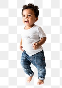 Png Happy kid, transparent background