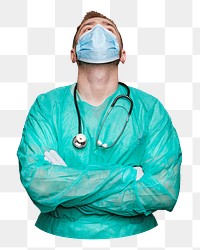 Png medical hospital doctor, transparent background