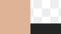 Png black and peach frame on transparent background