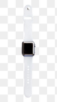 Png smart watch, isolated object, transparent background