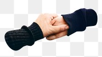 Helping hands png, transparent background