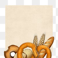 Pastry png illustration, transparent background