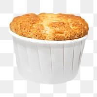 Muffin png collage element on transparent background