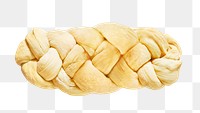 Bread png collage element on transparent background