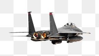 Weaponry military aircraft png, transparent background