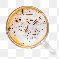 Coffee cup png collage element on transparent background