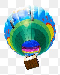 Hot air balloon png vehicle, transparent background