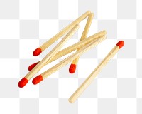 Match stick png, isolated object, transparent background