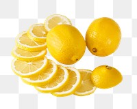 Png lemon, transparent background