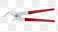 Plier png, isolated object, transparent background