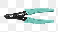 Plier png, isolated object, transparent background