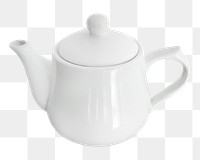 Tea pot png, transparent background