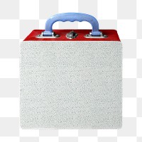 Briefcase png, isolated object, transparent background